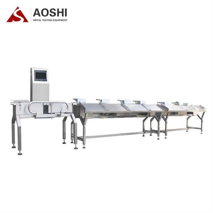 Seitsmetasemeline kaalusorteerimismasin